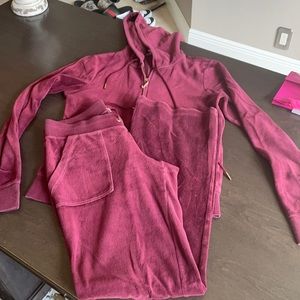 Juicy Couture Burgundy Set